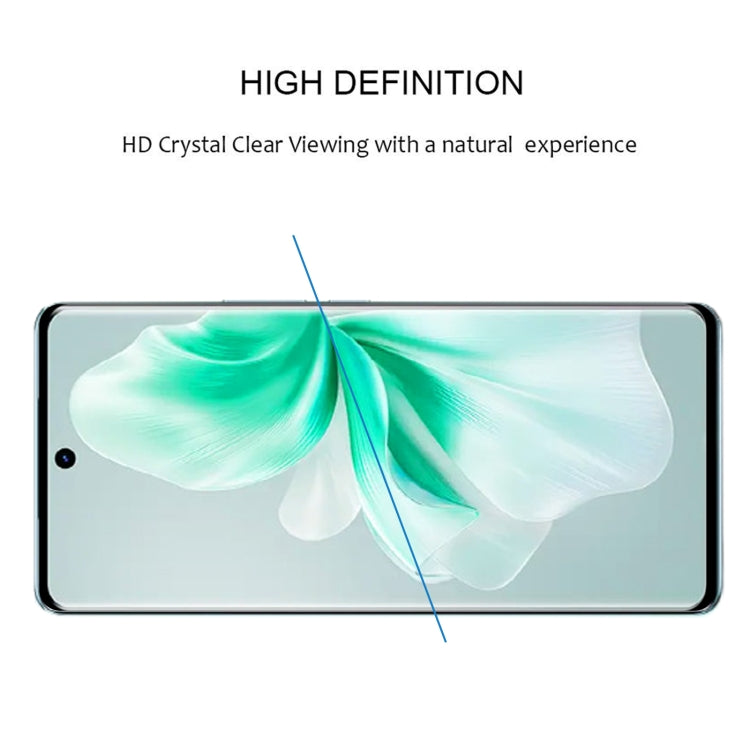 For vivo V30 / V30 Pro 3D Curved Edge Full Screen Tempered Glass Film - vivo Tempered Glass by PMC TechLife | Online Shopping South Africa | PMC TechLife | Buy Now Pay Later Mobicred