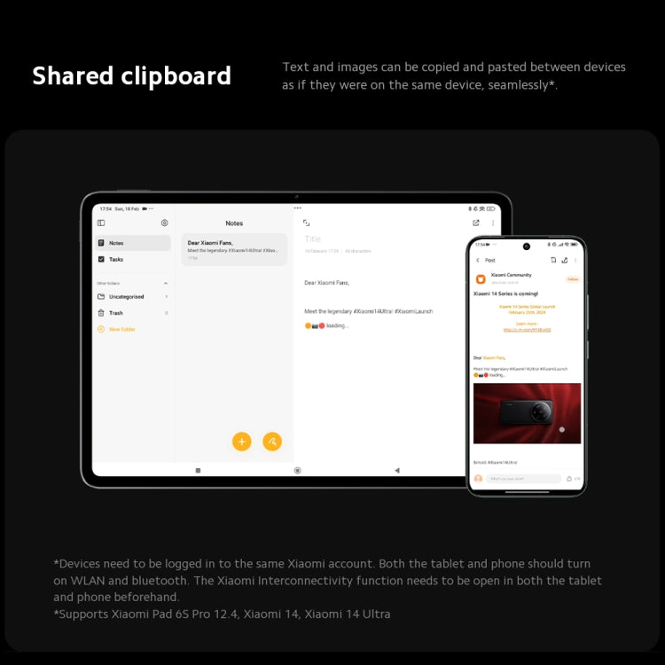 Xiaomi Pad 6S Pro 12.4 inch, 8GB+256GB, HyperOS Qualcomm Snapdragon 8 Gen2 Octa Core, 10000mAh Battery(Black) - free shipping - PMc TechLife - Order now!