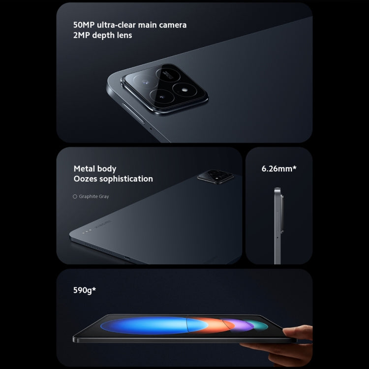 Xiaomi Pad 6S Pro 12.4 inch, 8GB+256GB, HyperOS Qualcomm Snapdragon 8 Gen2 Octa Core, 10000mAh Battery(Blue) - free shipping - PMc TechLife - Order now!