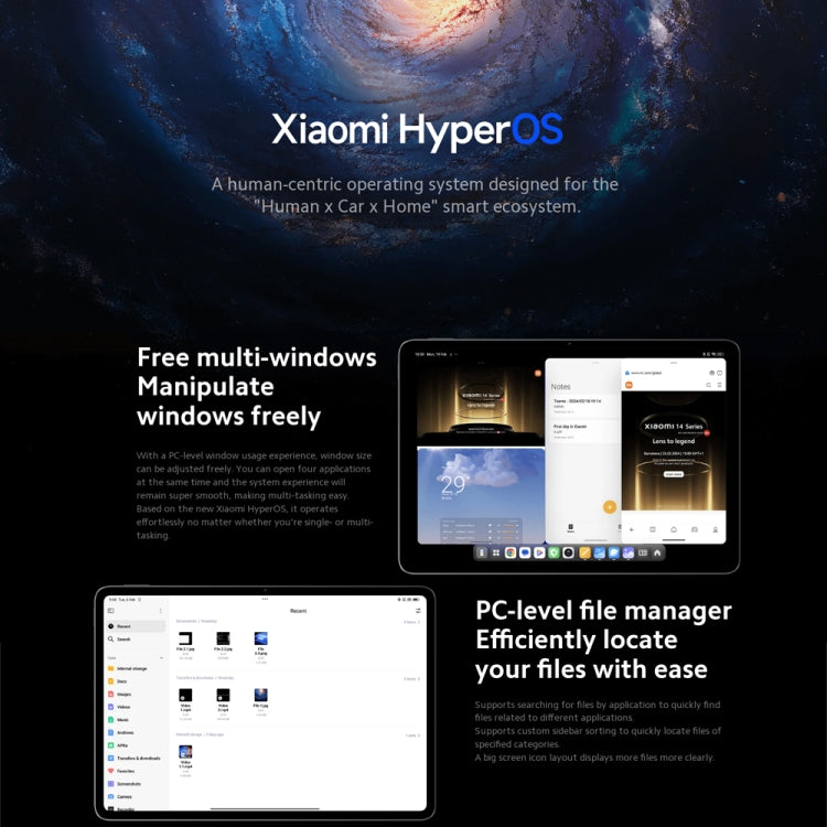 Xiaomi Pad 6S Pro 12.4 inch, 8GB+256GB, HyperOS Qualcomm Snapdragon 8 Gen2 Octa Core, 10000mAh Battery(Green) - free shipping - PMc TechLife - Order now!