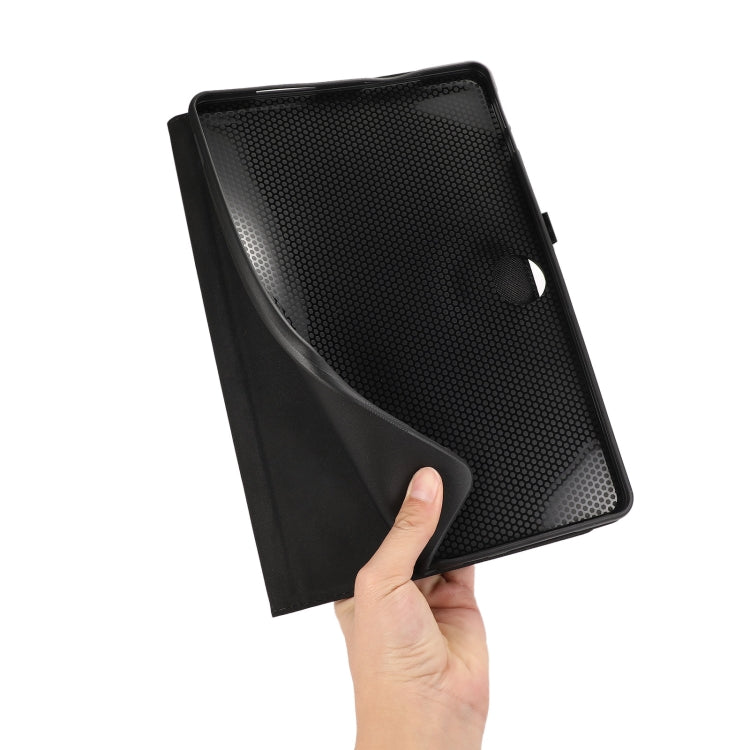 For Honor MagicPad 2 12.3 Fabric Texture Horizontal Flip Leather Tablet Case(Blue) - Honor by PMC TechLife | Online Shopping South Africa | PMC TechLife | Buy Now Pay Later Mobicred