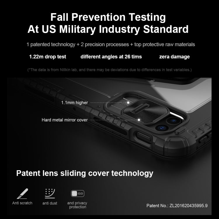 For iPad Pro 11 2024 Nillkin Backlit Version Bumper Link Keyboard Case - free shipping - PMC Jewellery - Order now!