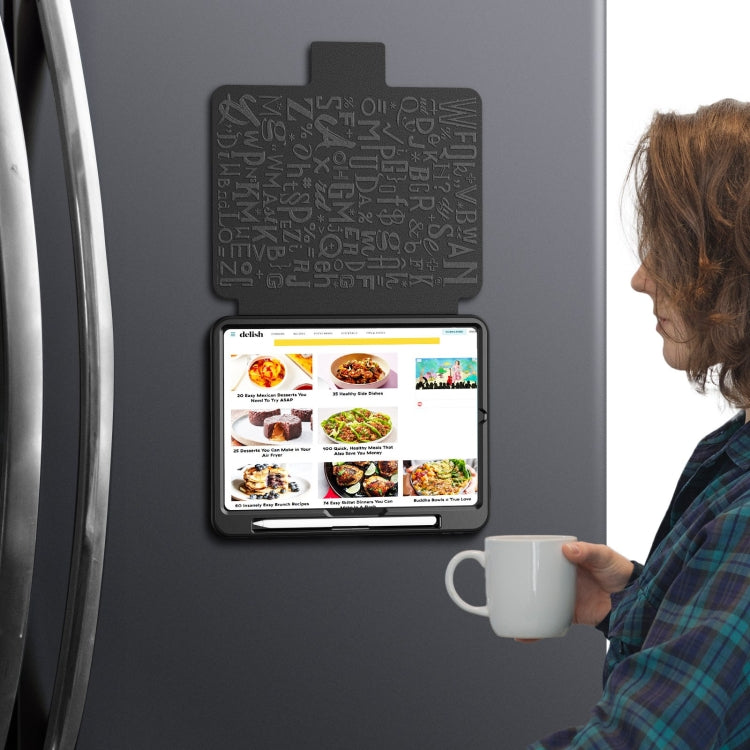 For iPad Pro 11 2024 Notebook Magnetic Leather Tablet Case(Black) - iPad Pro 11 2024 Cases by PMC TechLife | Online Shopping South Africa | PMC TechLife | Buy Now Pay Later Mobicred