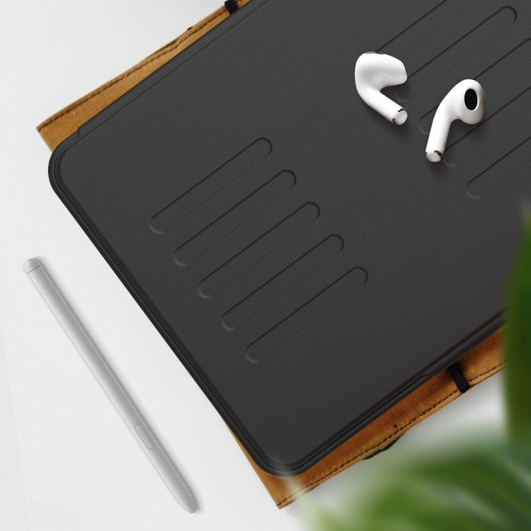 For iPad Pro 11 2024 Notebook Magnetic Leather Tablet Case(Black) - iPad Pro 11 2024 Cases by PMC TechLife | Online Shopping South Africa | PMC TechLife | Buy Now Pay Later Mobicred