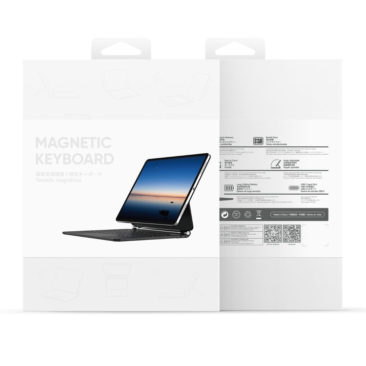 For Samsung Galaxy Tab S10+ / S9+ DUX DUCIS MK Series Floating Magnetic Keyboard Tablet Leather Case - Samsung Keyboard by DUX DUCIS | Online Shopping South Africa | PMC TechLife | Buy Now Pay Later Mobicred