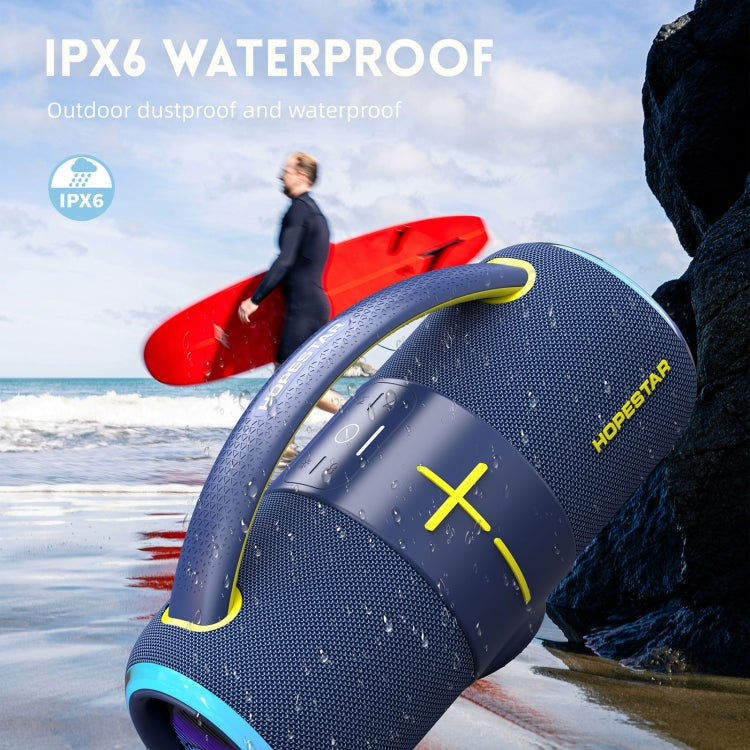 HOPESTAR H68 50W Outdoor Portable Waterproof Dazzling Bluetooth Speaker(Black) - free shipping - PMC Jewellery - Order now!