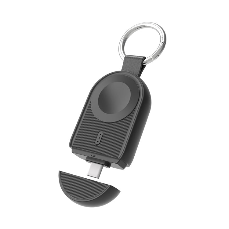 For Apple Watch / AirPods Series U20A Portable Magnetic Wireless Charger(Black) - Charger / Holder by PMC TechLife | Online Shopping South Africa | PMC TechLife