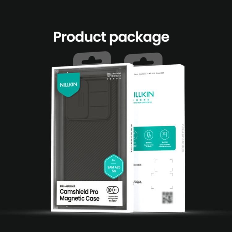 For Samsung Galaxy A26 5G NILLKIN CamShield Pro Magnetic PC Phone Case(Black) - free shipping - PMc TechLife - Order now!