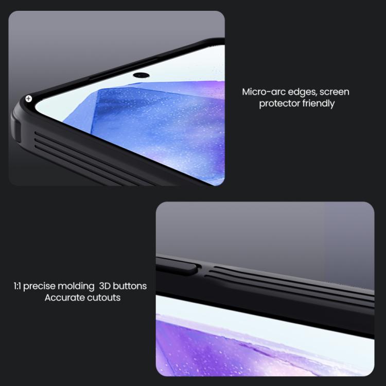 For Samsung Galaxy A56 5G NILLKIN CamShield Pro Magnetic PC Phone Case(Black) - free shipping - PMc TechLife - Order now!