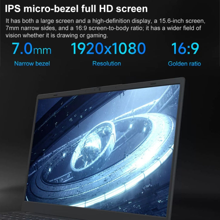 AK15U 15.6 inch Ultrathin Laptop, 12GB+1TB, Windows 10 Intel Processor N95 Quad Core(Dark Grey) - Others by PMC TechLife | Online Shopping South Africa | PMC TechLife | Buy Now Pay Later Mobicred