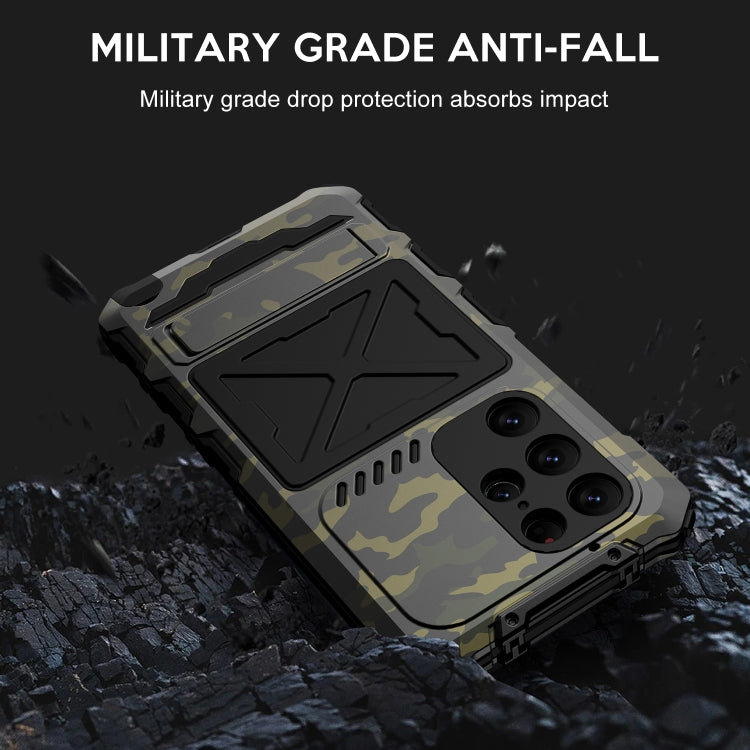 For Samsung Galaxy S24 Ultra 5G R-JUST Life Waterproof Dustproof Shockproof Phone Case(Camouflage) - Galaxy S24 Ultra 5G Cases by R-JUST | Online Shopping South Africa | PMC TechLife | Buy Now Pay Later Mobicred