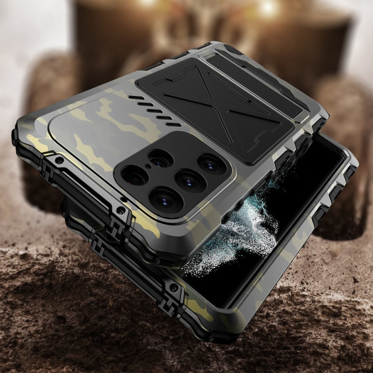 For Samsung Galaxy S24 Ultra 5G R-JUST Life Waterproof Dustproof Shockproof Phone Case(Camouflage) - Galaxy S24 Ultra 5G Cases by R-JUST | Online Shopping South Africa | PMC TechLife | Buy Now Pay Later Mobicred