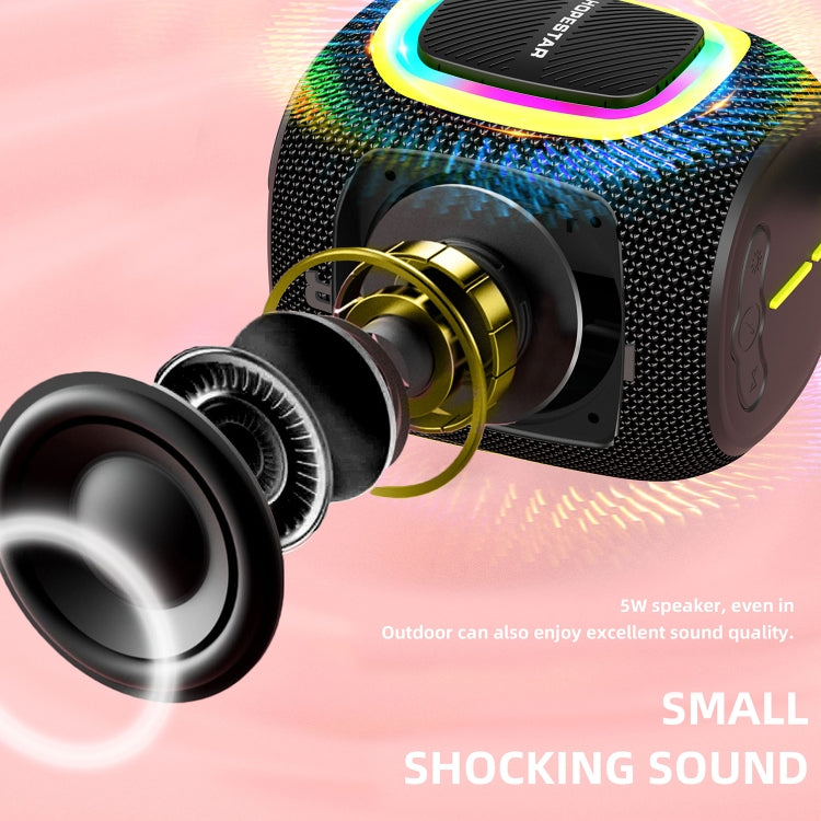 HOPESTAR P66 5W Portable Wireless Bluetooth Speaker(Orange) - free shipping - PMC Jewellery - Order now!