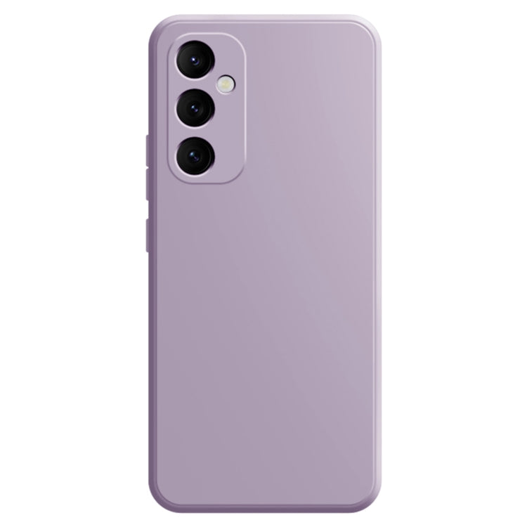 For Samsung Galaxy S24 5G Imitation Liquid Silicone Phone Case(Light Purple) - Galaxy S24 5G Cases by PMC TechLife | Online Shopping South Africa | PMC TechLife