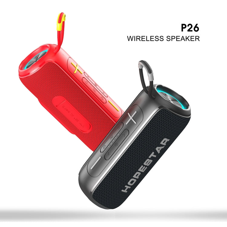 HOPESTAR P26 Outdoor Portable lPX6 Waterproof Dazzling Bluetooth Speaker(Navy Blue) - free shipping - PMC Jewellery - Order now!