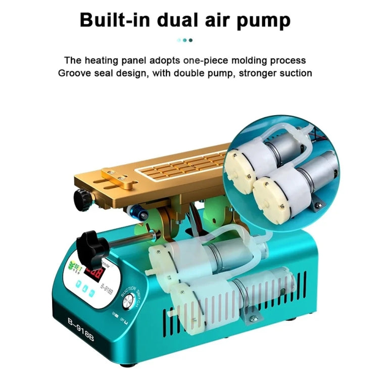 BEST B-918B 7 inch Multi-function Mobile Phone Screen Rotary Separator, US Plug - free shipping - PMC TechLife - Order now!