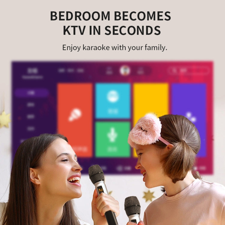 Oneder D7 Bluetooth Speaker Outdoor Karaoke Wireless Speakers With Two Mic(Black) - free shipping - PMC Jewellery - Order now!