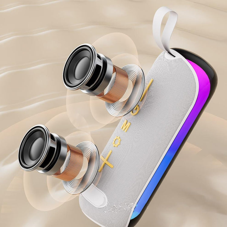 T&G TG-384 Mini Portable Bluetooth Speaker Support TF / U-disk / RGB Light(Blue) - free shipping - PMC Jewellery - Order now!