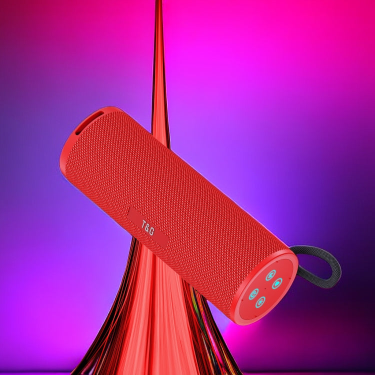 T&G TG-421 RGB BT Outdoor Waterproof Speakers(Red) - free shipping - PMC Jewellery - Order now!