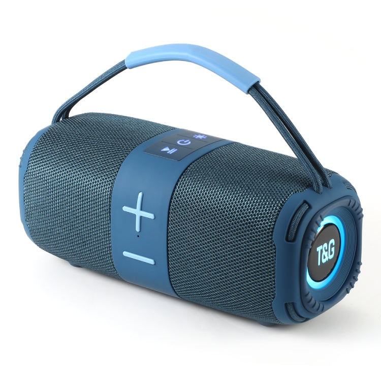 T&G TG-668 Wireless Bluetooth Speaker Portable TWS Subwoofer with Handle(Blue) - free shipping - PMC Jewellery - Order now!