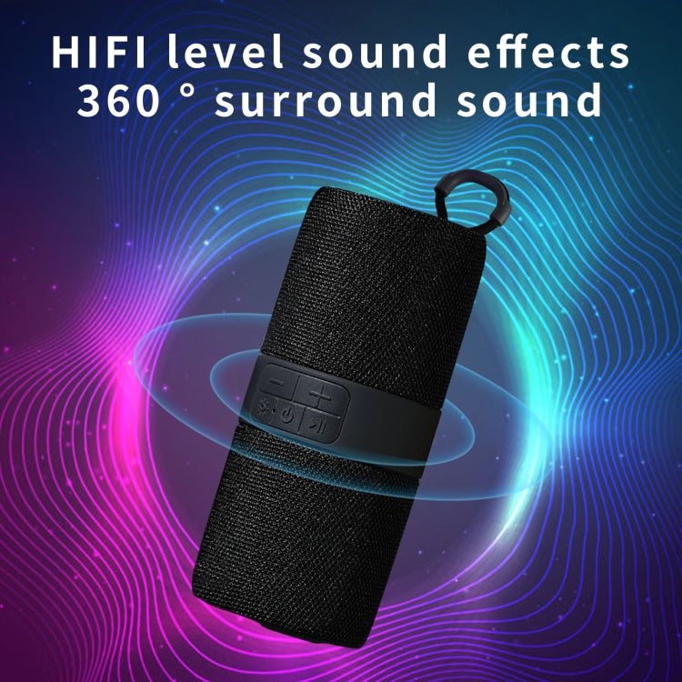 T&G TG-671 Portable Wireless 3D Stereo Subwoofer Speaker with FM/USB/LED(Blue) - free shipping - PMC Jewellery - Order now!