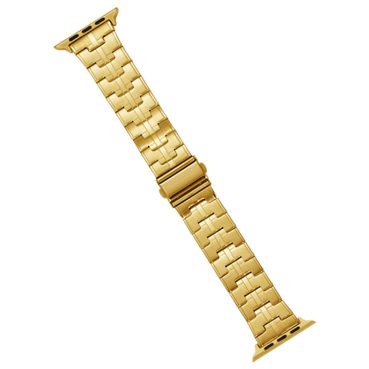 For Apple Watch Ultra 2 49mm Stainless Steel Watch Band(Gold) - free shipping - PMC TechLife - Order now!