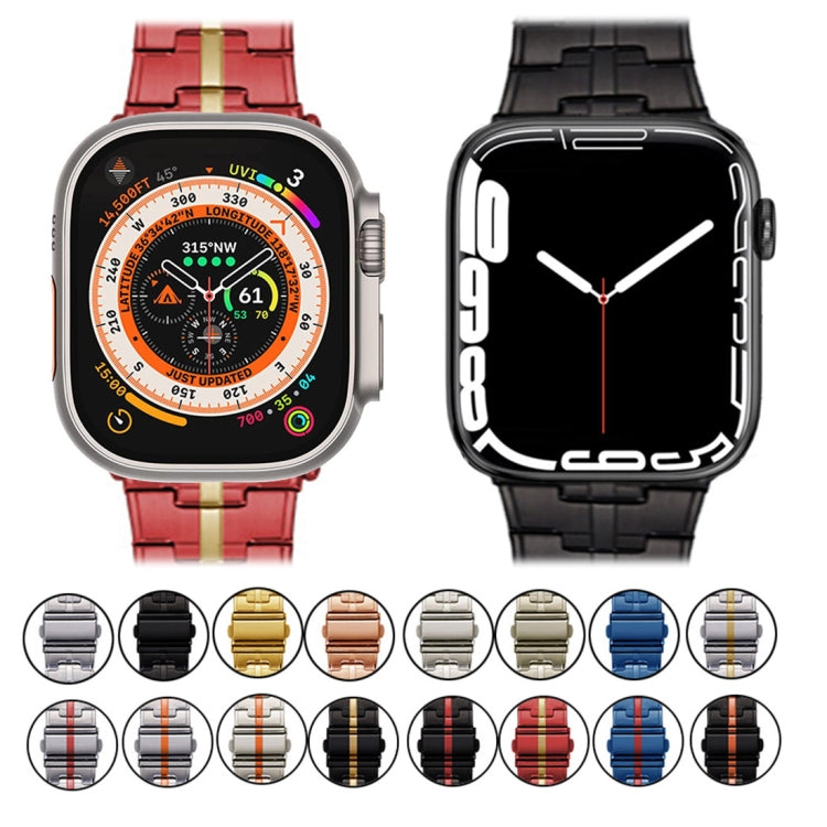 For Apple Watch Ultra 2 49mm Stainless Steel Watch Band(Gold) - free shipping - PMC TechLife - Order now!