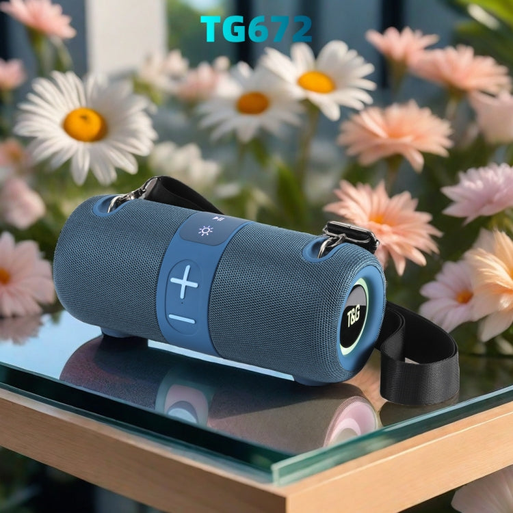 T&G TG-672 Outdoor Portable Subwoofer Bluetooth Speaker Support TF Card(Black) - free shipping - PMC Jewellery - Order now!