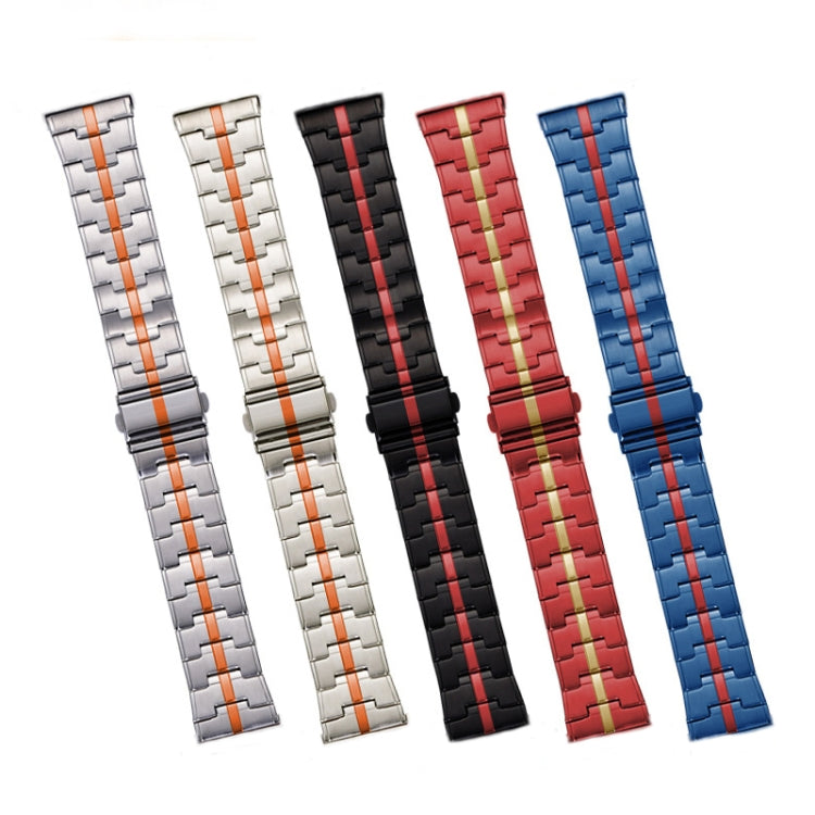 22mm Stainless Steel Watch Band(Black Gold) - free shipping - PMC TechLife - Order now!