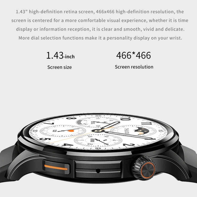 J45 1.43 inch BT5.1 Smart Sport Watch, Support Sleep / Heart Rate / Blood Oxygen / Blood Pressure Health Monitor(Pink) - free shipping - PMC TechLife - Order now!