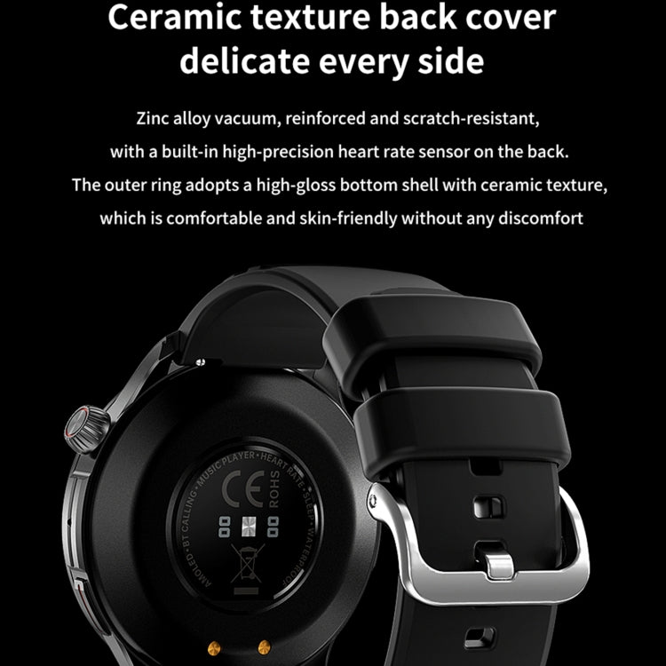 J45 1.43 inch BT5.1 Smart Sport Watch, Support Sleep / Heart Rate / Blood Oxygen / Blood Pressure Health Monitor(Black) - free shipping - PMC TechLife - Order now!