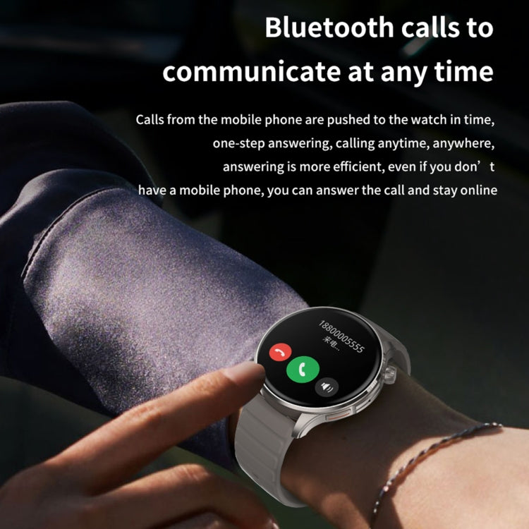 J45 1.43 inch BT5.1 Smart Sport Watch, Support Sleep / Heart Rate / Blood Oxygen / Blood Pressure Health Monitor(Pink) - free shipping - PMC TechLife - Order now!