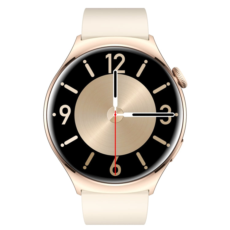 QX10 1.43 inch BT5.2 Smart Sport Watch, Support Sleep / Heart Rate / Blood Oxygen / Blood Pressure Health Monitor(Beige) - Smart Watches by PMC TechLife | Online Shopping South Africa | PMC TechLife