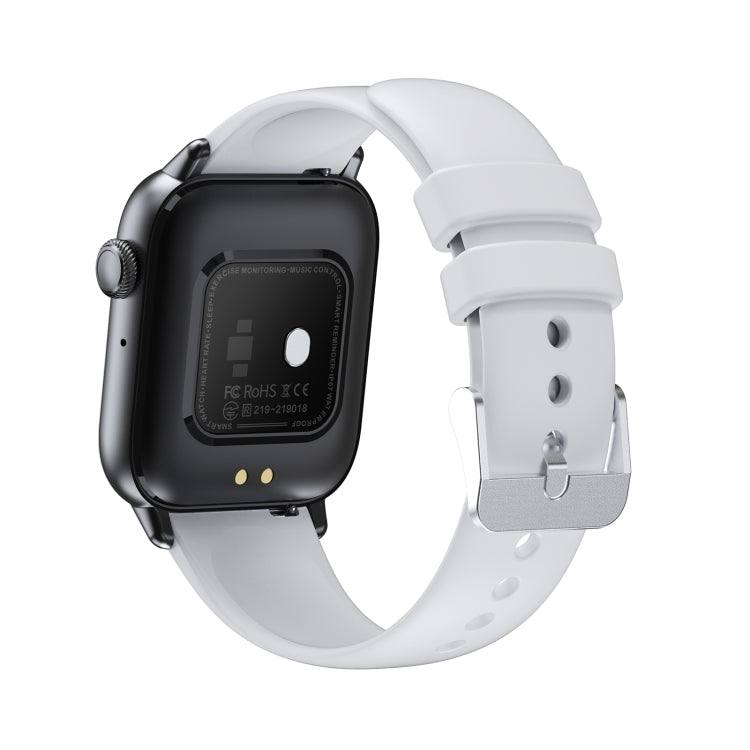 QS08 PRO 1.83 inch BT5.2 Smart Sport Watch, Support Sleep / Heart Rate / Blood Oxygen / Temperature / Blood Pressure Health Monitor(Black+White) - Smart Watches by PMC TechLife | Online Shopping South Africa | PMC TechLife