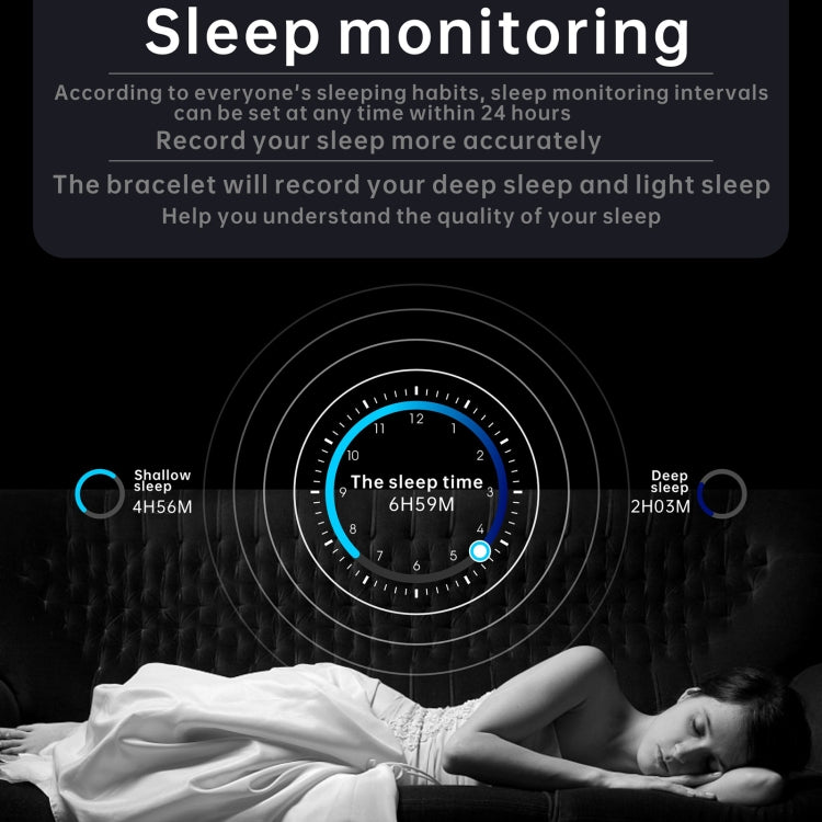 QS08 PRO 1.83 inch BT5.2 Smart Sport Watch, Support Sleep / Heart Rate / Blood Oxygen / Temperature / Blood Pressure Health Monitor(Black+Black) - Smart Watches by PMC TechLife | Online Shopping South Africa | PMC TechLife