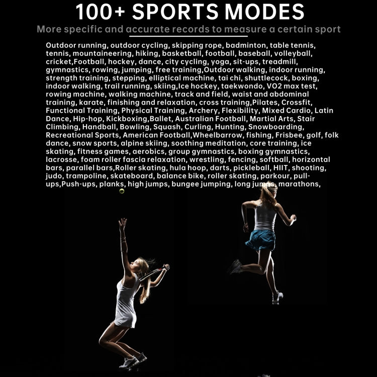 QS08 PRO 1.83 inch BT5.2 Smart Sport Watch, Support Sleep / Heart Rate / Blood Oxygen / Temperature / Blood Pressure Health Monitor(Black+Black) - Smart Watches by PMC TechLife | Online Shopping South Africa | PMC TechLife