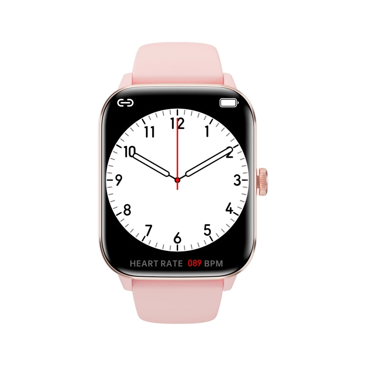 QS11 1.91 inch BT5.2 Smart Sport Watch, Support Sleep / Heart Rate / Blood Oxygen / Temperature / Blood Pressure Health Monitor(Pink) - Smart Watches by PMC TechLife | Online Shopping South Africa | PMC TechLife