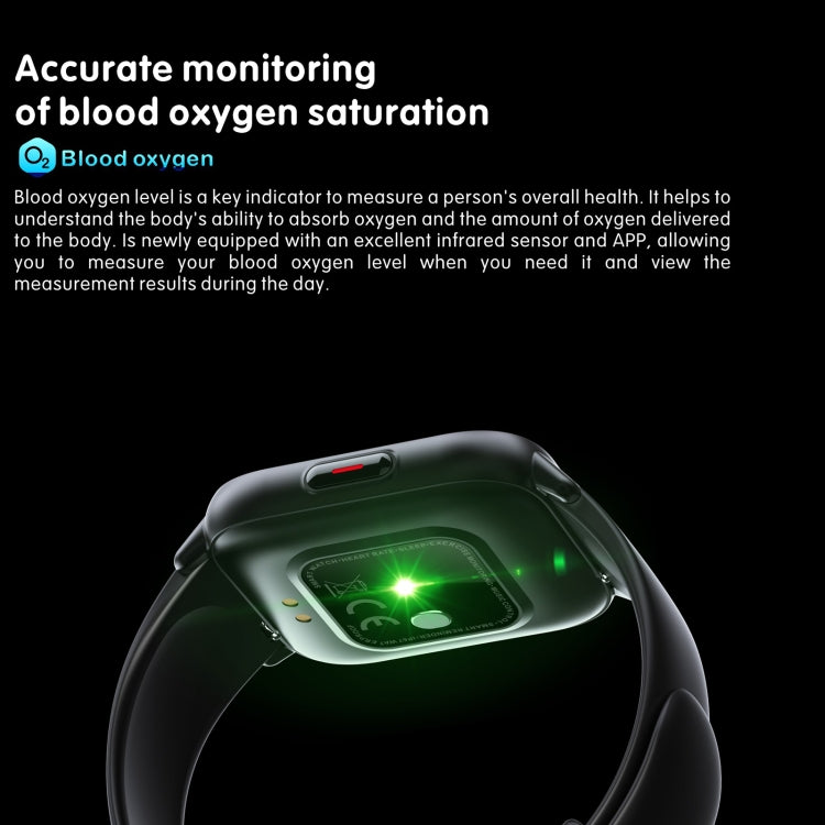 QS16 Pro 1.83 inch BT5.0 Smart Sport Watch, Support Bluetooth Call / Sleep / Blood Oxygen / Temperature / Heart Rate / Blood Pressure Health Monitor(Black) - free shipping - PMC TechLife - Order now!