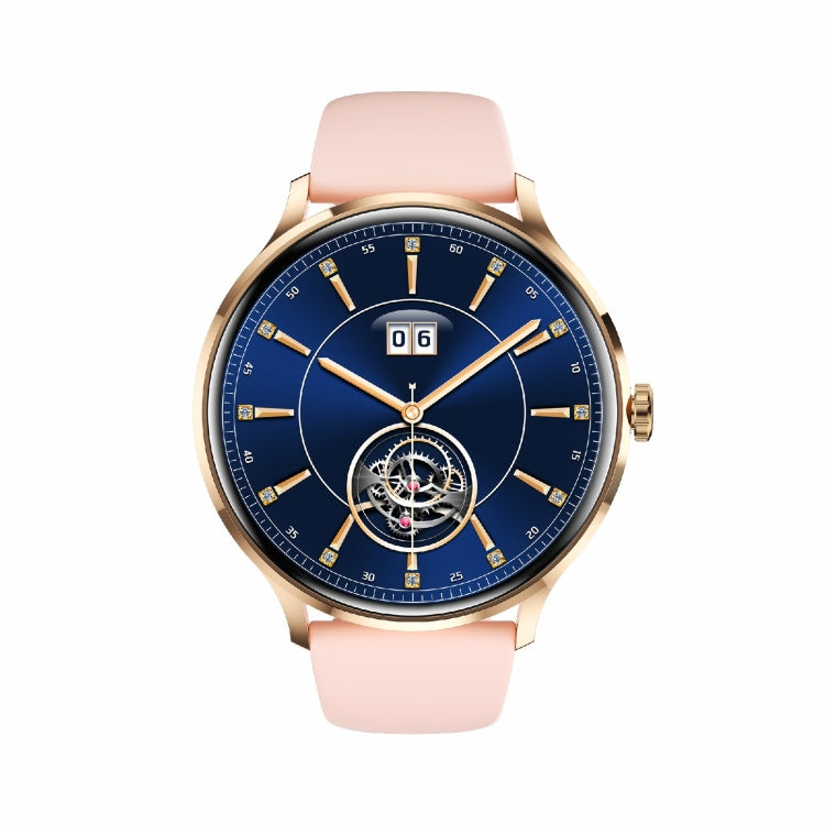 QS80 1.39 inch BT5.2 Smart Sport Watch, Support Bluetooth Call / Sleep / Blood Oxygen / Temperature / Heart Rate / Blood Pressure Health Monitor(Pink) - Smart Watches by PMC TechLife | Online Shopping South Africa | PMC TechLife