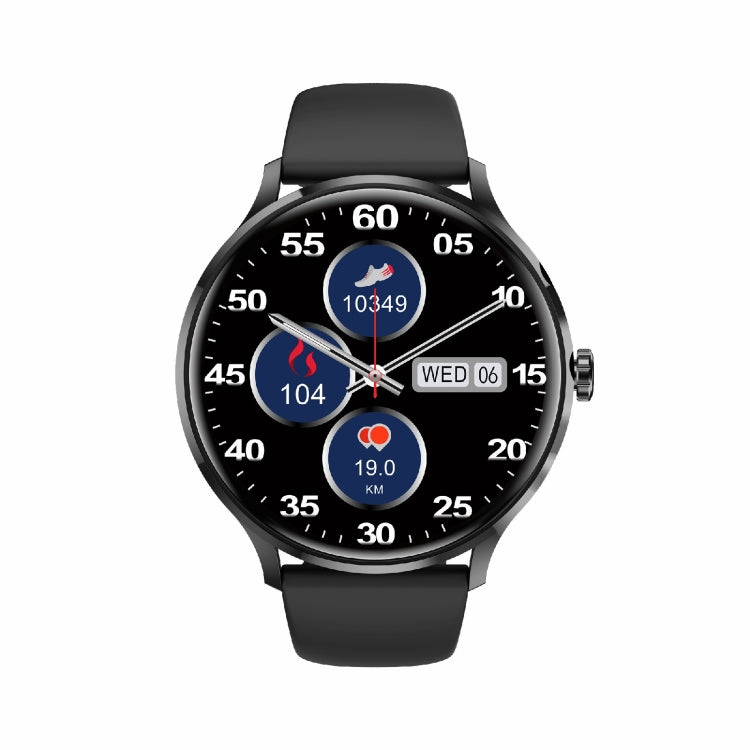 QS80 1.39 inch BT5.2 Smart Sport Watch, Support Bluetooth Call / Sleep / Blood Oxygen / Temperature / Heart Rate / Blood Pressure Health Monitor(Black) - Smart Watches by PMC TechLife | Online Shopping South Africa | PMC TechLife