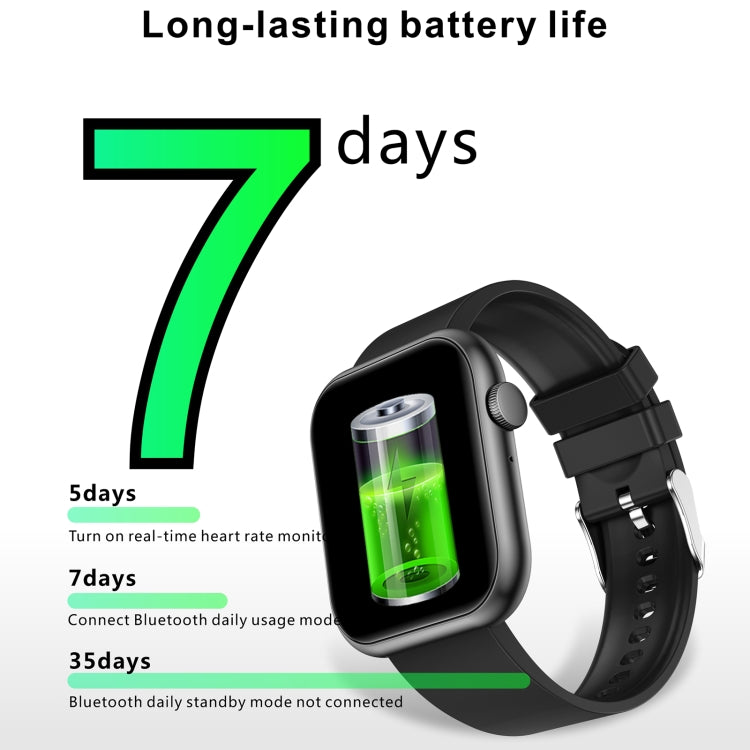 QX7 Pro 2.0 inch BT5.2 Smart Sport Watch, Support Bluetooth Call / Sleep / Blood Sugar / Blood Oxygen / Temperature / Heart Rate / Blood Pressure Health Monitor(Blue) - Smart Watches by PMC TechLife | Online Shopping South Africa | PMC TechLife | Buy Now Pay Later Mobicred