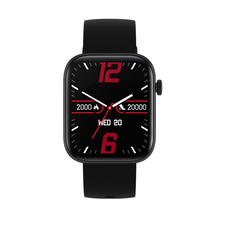 P43 1.8 inch TFT Screen Bluetooth Smart Watch, Support Heart Rate Monitoring & 100+ Sports Modes(Black) - Smart Watches by PMC TechLife | Online Shopping South Africa | PMC TechLife