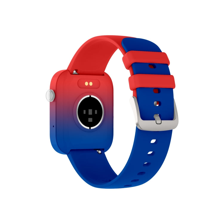 P43 1.8 inch TFT Screen Bluetooth Smart Watch, Support Heart Rate Monitoring & 100+ Sports Modes(Red Blue) - Smart Watches by PMC TechLife | Online Shopping South Africa | PMC TechLife