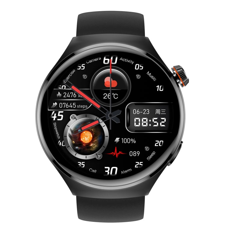 MT26 Smart Watch 1.43 inch AMOLED Bracelet, Support Bluetooth Call / Blood Pressure / Blood Oxygen / Heart Rate(Black) - Smart Watches by PMC TechLife | Online Shopping South Africa | PMC TechLife