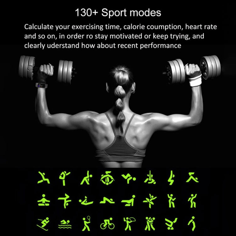 H8 1.47 inch Color Screen Smart Bracelet, Supports Bluetooth Call / Blood Oxygen Monitoring(Black) - Smart Wristbands by PMC TechLife | Online Shopping South Africa | PMC TechLife