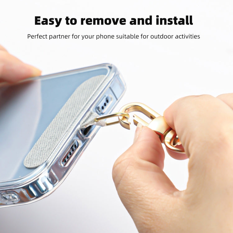 mutural Universal Mobile Phone Solid Color Lanyard(Purple) - Lanyards & Wrist Straps by Mutural | Online Shopping South Africa | PMc TechLife | Buy Now Pay Later Mobicred