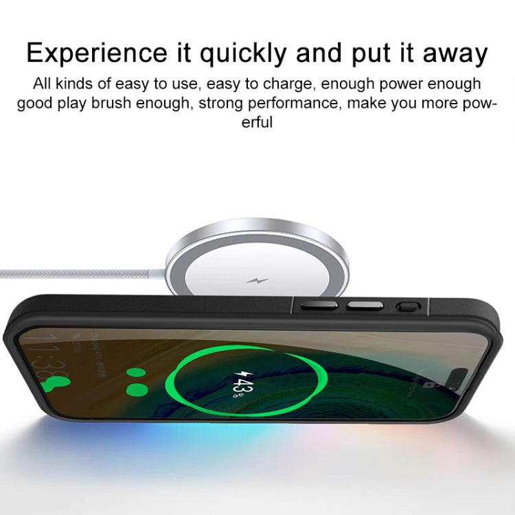 For iPhone 13 Pro Shield Armor MagSafe Holder Phone Case(Orange) - free shipping - PMC TechLife - Order now!