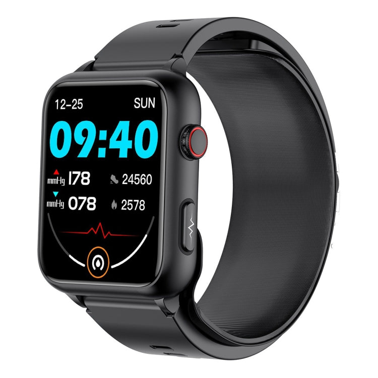 TK63 1.91 Inch Color Screen Air Pump Smart Watch, Supports Blood Pressure Monitoring / ECG(Black) - Smart Watches by PMC TechLife | Online Shopping South Africa | PMC TechLife