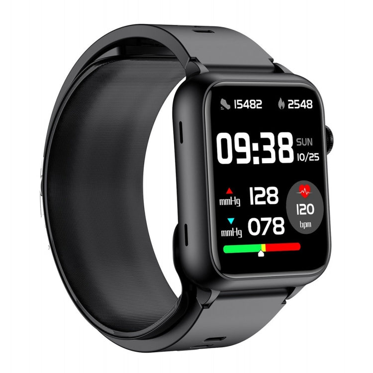 TK63 1.91 Inch Color Screen Air Pump Smart Watch, Supports Blood Pressure Monitoring / ECG(Black) - Smart Watches by PMC TechLife | Online Shopping South Africa | PMC TechLife