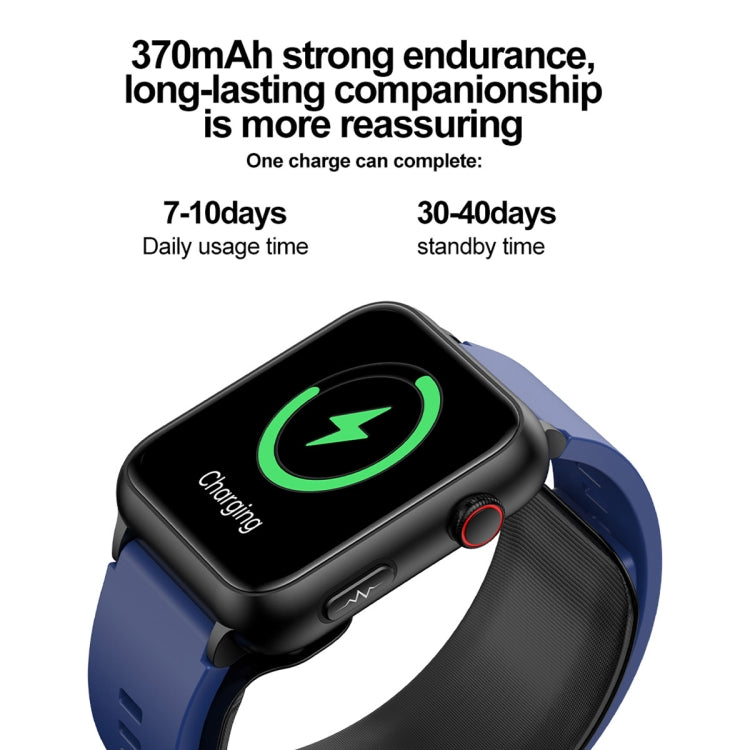 TK63 1.91 Inch Color Screen Air Pump Smart Watch, Supports Blood Pressure Monitoring / ECG(Black) - Smart Watches by PMC TechLife | Online Shopping South Africa | PMC TechLife